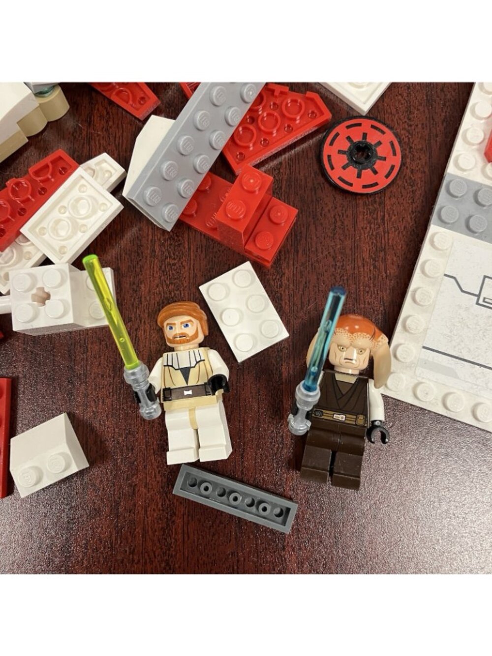LEGO Star Wars 7931 T-6 Jedi Shuttle Obi-Wan Incomplete No Manual - F12 - Picture 2 of 5
